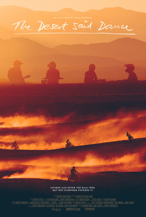 1000 piece jigsaw puzzle for the movie poster: The Desert Said Dance (2021)