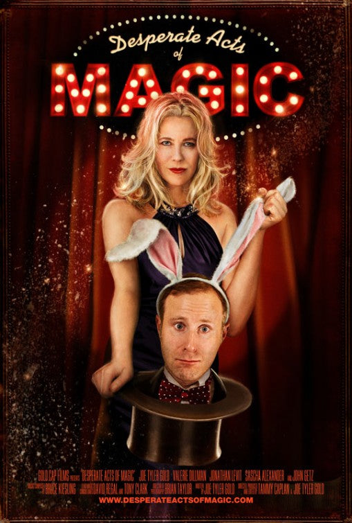 1000 piece jigsaw puzzle for the movie poster: Desperate Acts of Magic (2013)