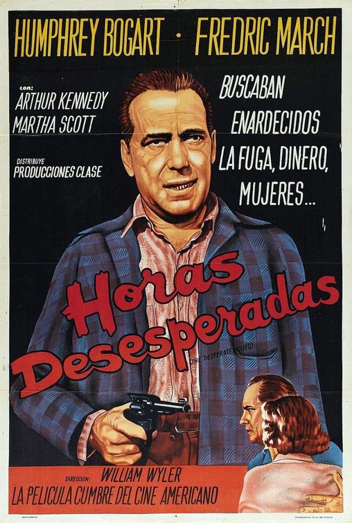 the movie poster: The Desperate Hours (1955) ver11