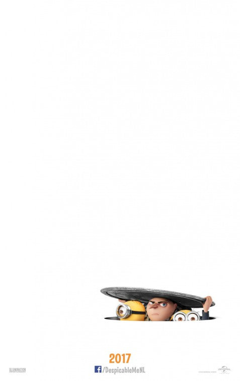 1000 piece jigsaw puzzle for the movie poster: Despicable Me 3 (2017) ver2