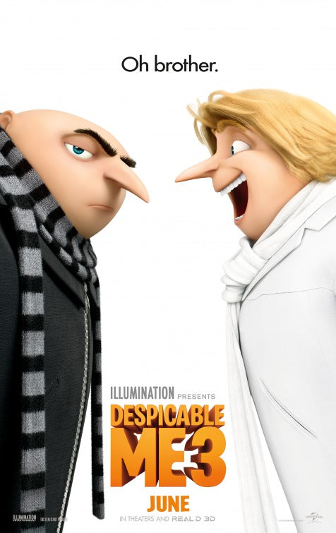 1000 piece jigsaw puzzle for the movie poster: Despicable Me 3 (2017) ver3
