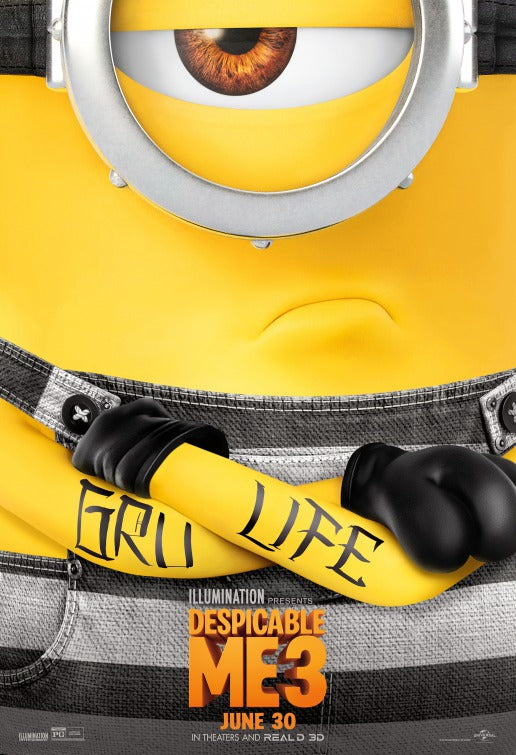 1000 piece jigsaw puzzle for the movie poster: Despicable Me 3 (2017) ver7