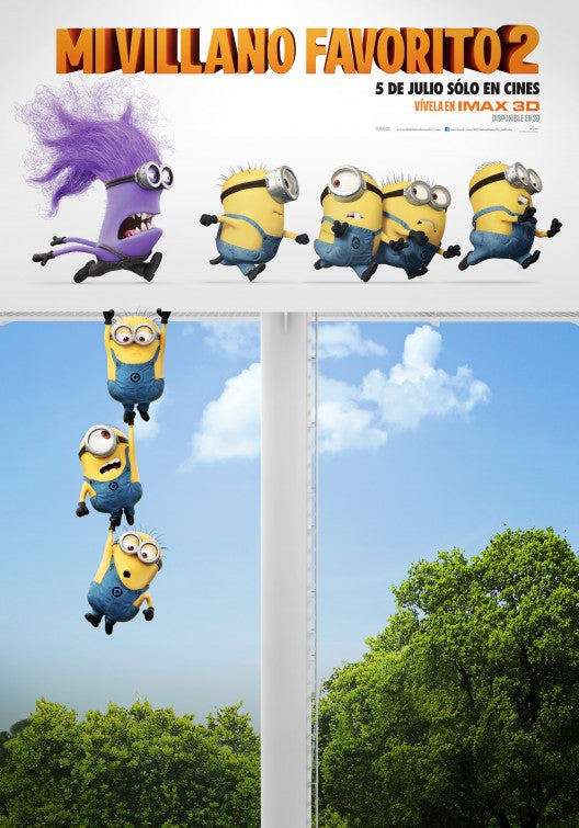 1000 piece jigsaw puzzle for the movie poster: Despicable Me 2 (2013) ver25