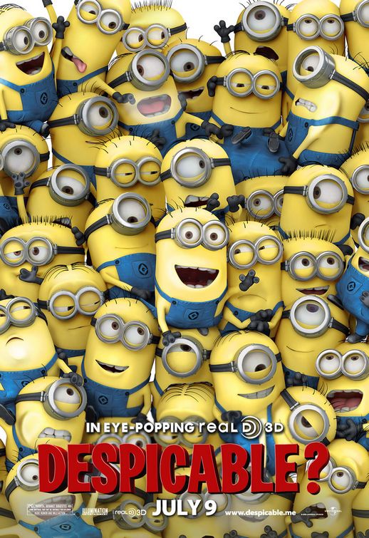 1000 piece jigsaw puzzle for the movie poster: Despicable Me (2010) ver10