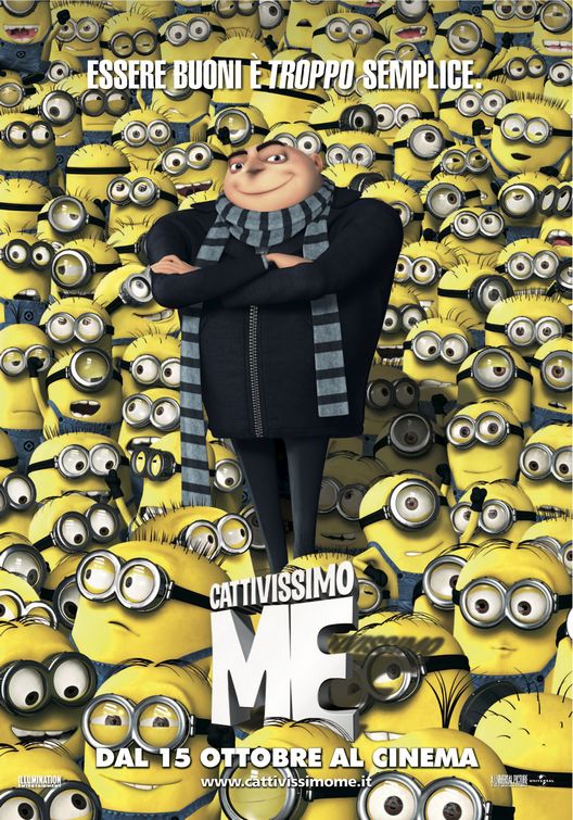 1000 piece jigsaw puzzle for the movie poster: Despicable Me (2010) ver4