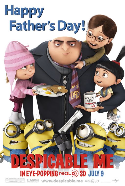 1000 piece jigsaw puzzle for the movie poster: Despicable Me (2010) ver9