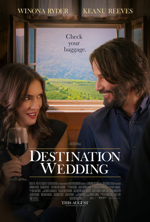 1000 piece jigsaw puzzle for the movie poster: Destination Wedding (2018)