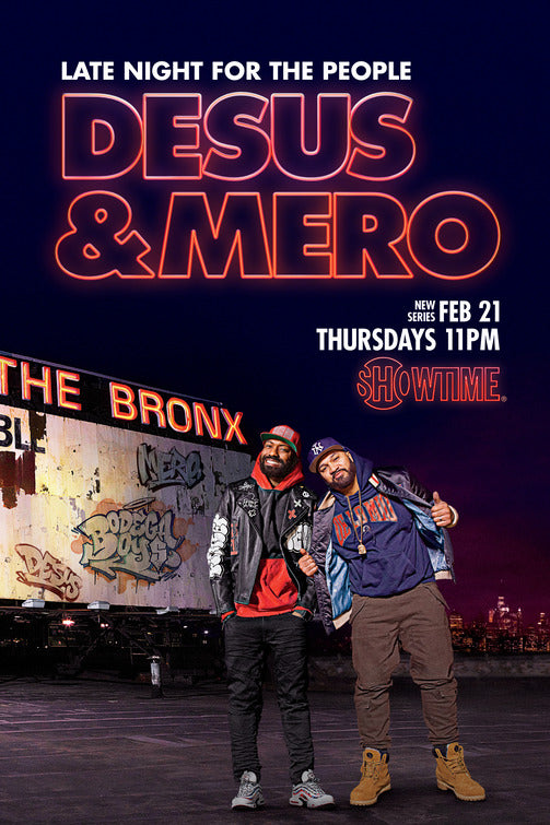 1000 piece jigsaw puzzle for tv poster: Desus & Mero