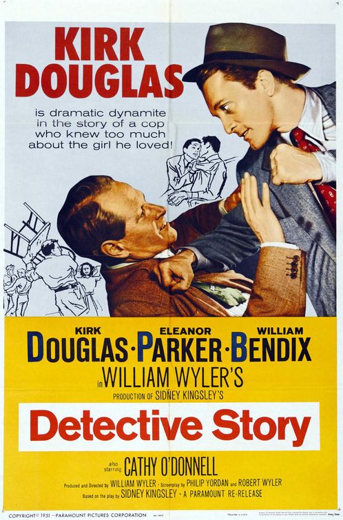the movie poster: Detective Story (1951) ver2