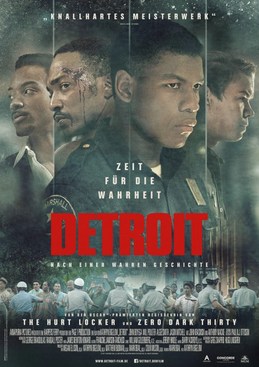 1000 piece jigsaw puzzle for the movie poster: Detroit (2017) ver12