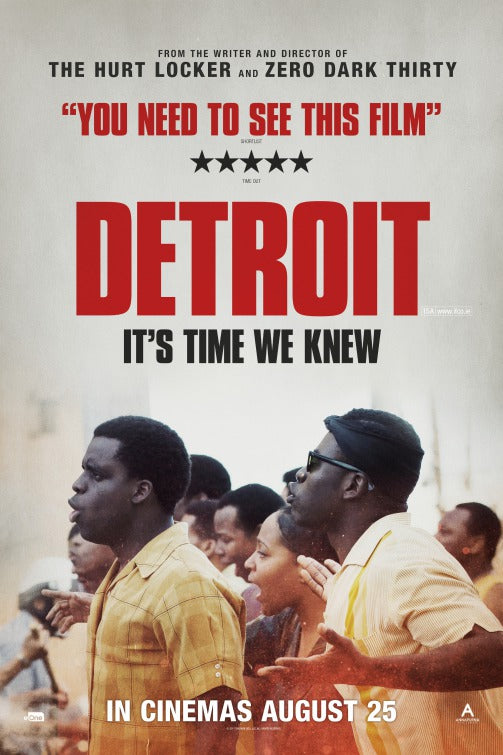 1000 piece jigsaw puzzle for the movie poster: Detroit (2017) ver5