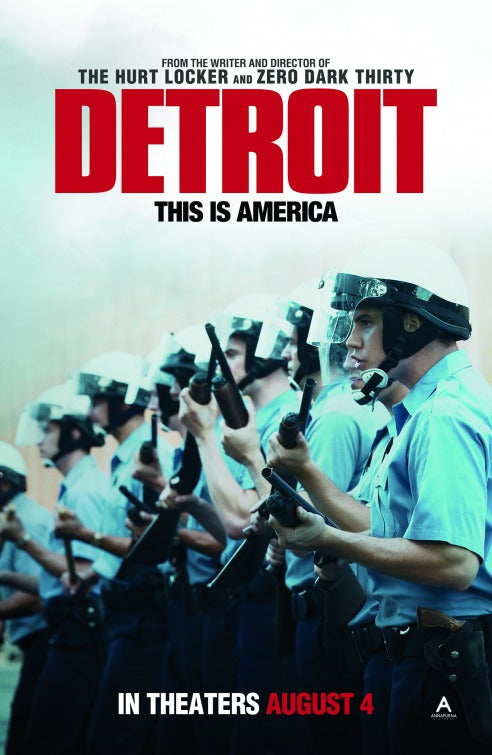 1000 piece jigsaw puzzle for the movie poster: Detroit (2017) ver7