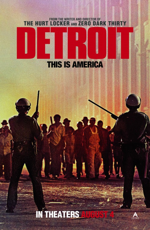 1000 piece jigsaw puzzle for the movie poster: Detroit (2017) ver9