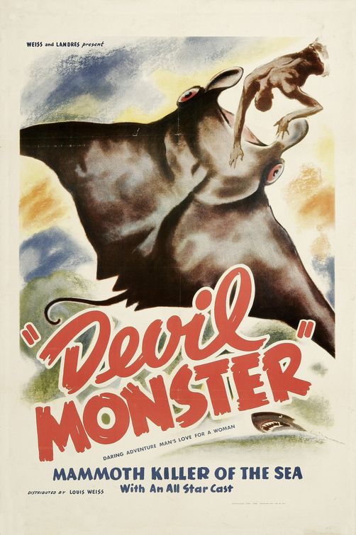 the movie poster: Devil Monster (1946)