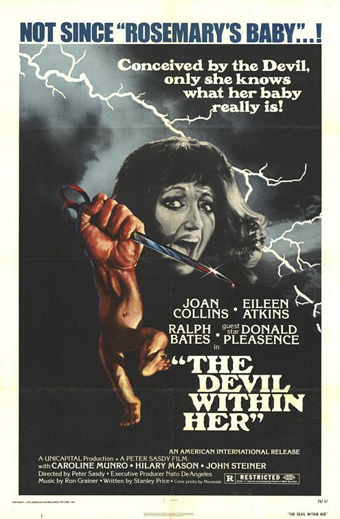 the movie poster: The Devil Within Her (1976)