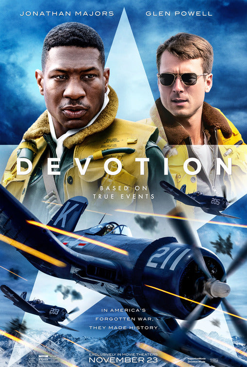 1000 piece jigsaw puzzle for the movie poster: Devotion (2022)