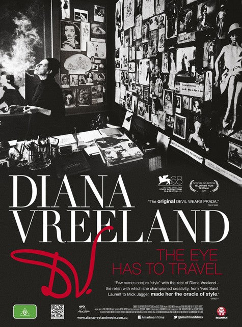 1000 piece jigsaw puzzle for the movie poster: Diana Vreeland: The Eye Has to Travel (2012) ver2