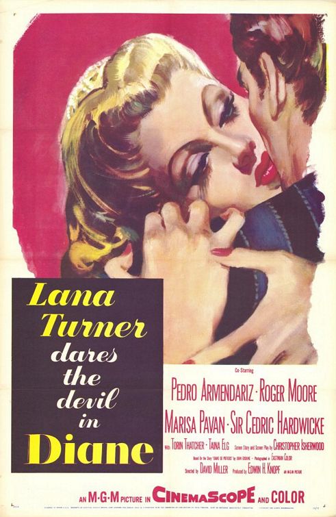 the movie poster: Diane (1956)