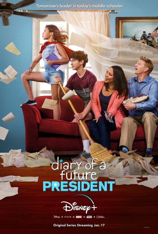 1000 piece jigsaw puzzle for tv poster: Diary of a Future President