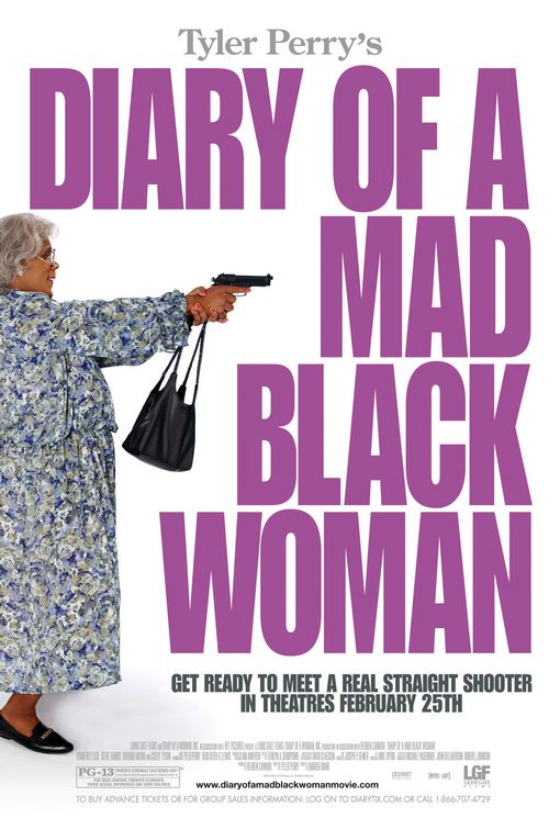 the movie poster: Diary of a Mad Black Woman (2005) ver3