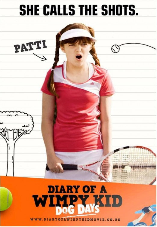 1000 piece jigsaw puzzle for the movie poster: Diary of a Wimpy Kid: Dog Days (2012) ver8