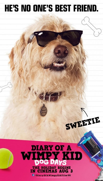 1000 piece jigsaw puzzle for the movie poster: Diary of a Wimpy Kid: Dog Days (2012) ver9