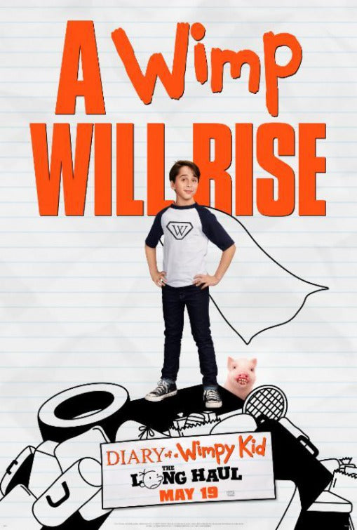 1000 piece jigsaw puzzle for the movie poster: Diary of a Wimpy Kid: The Long Haul (2017)