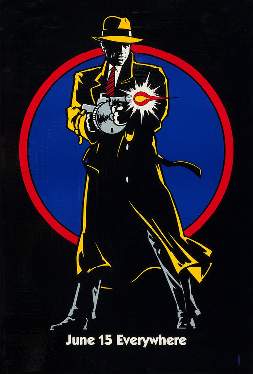 the movie poster: Dick Tracy (1990) ver3