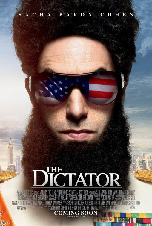 1000 piece jigsaw puzzle for the movie poster: The Dictator (2012) ver2