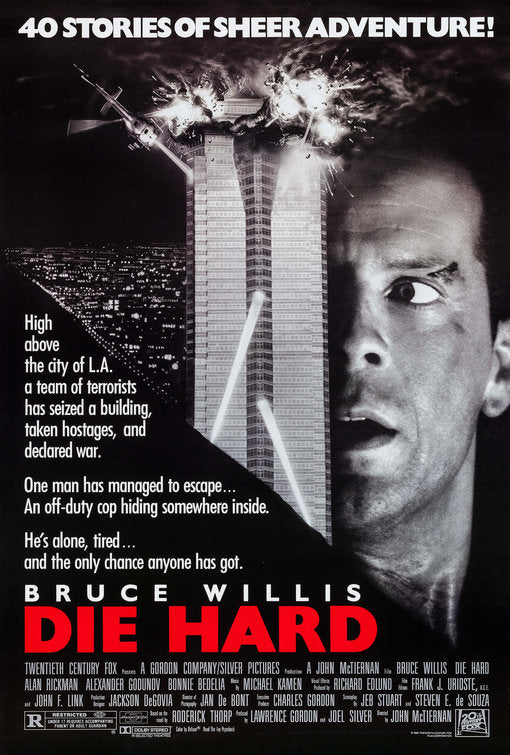 the movie poster: Die Hard (1988) ver2