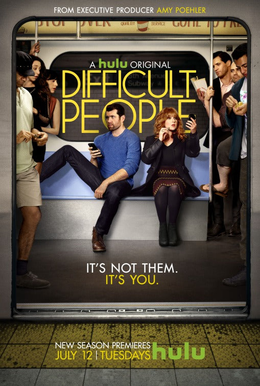 1000 piece jigsaw puzzle for tv poster: Difficult People, ver2