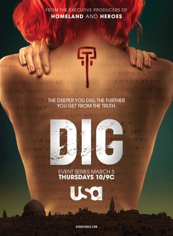 1000 piece jigsaw puzzle for tv poster: Dig