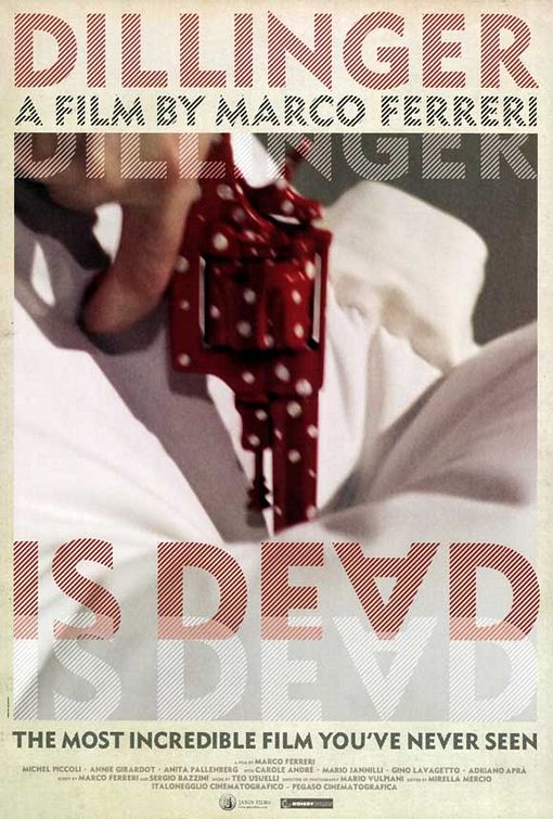 1000 piece jigsaw puzzle for the movie poster: Dillinger Is Dead (1969) ver2