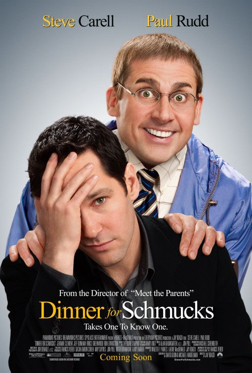 1000 piece jigsaw puzzle for the movie poster: Dinner for Schmucks (2010) ver2