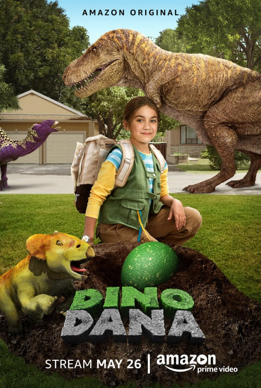 1000 piece jigsaw puzzle for tv poster: Dino Dana