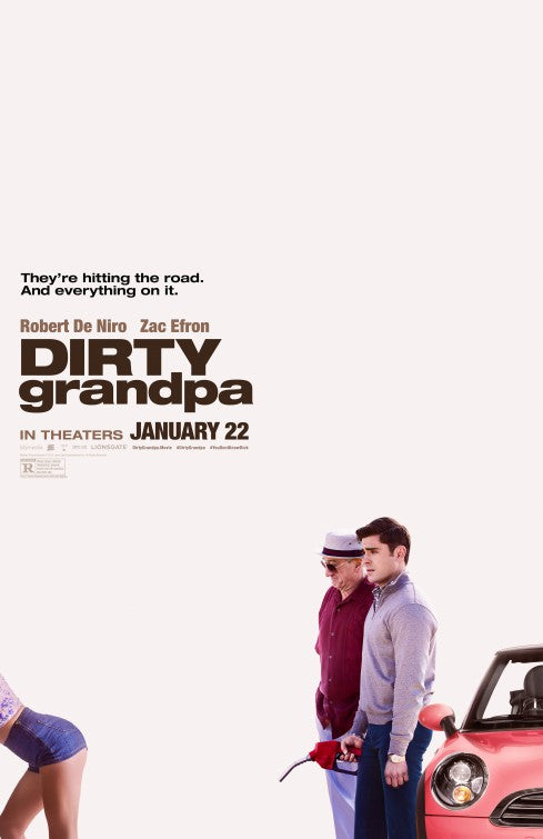1000 piece jigsaw puzzle for the movie poster: Dirty Grandpa (2016) ver2