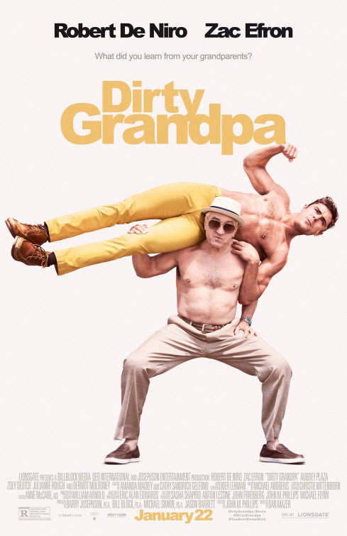 1000 piece jigsaw puzzle for the movie poster: Dirty Grandpa (2016) ver4