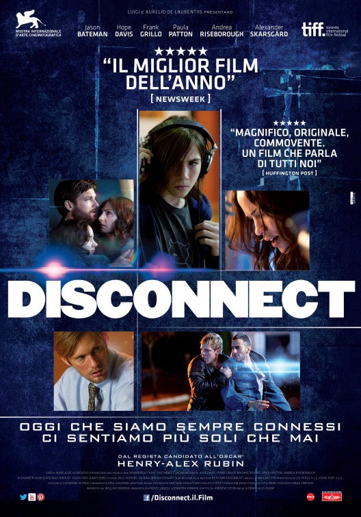 1000 piece jigsaw puzzle for the movie poster: Disconnect (2013) ver3