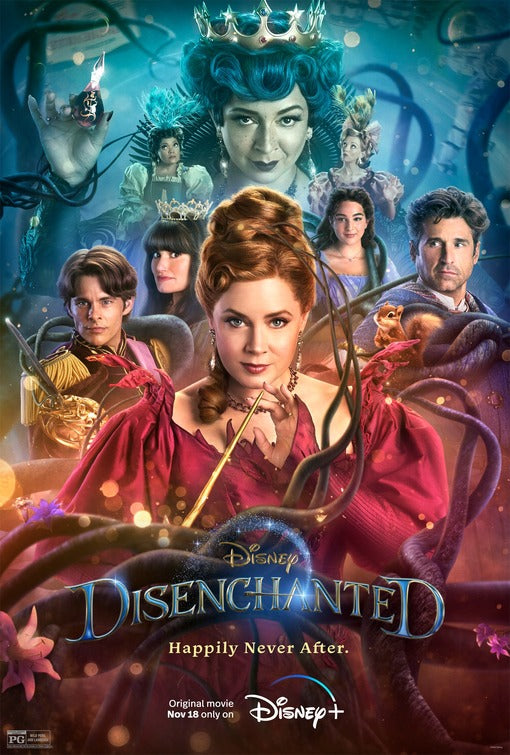 1000 piece jigsaw puzzle for the movie poster: Disenchanted (2022)