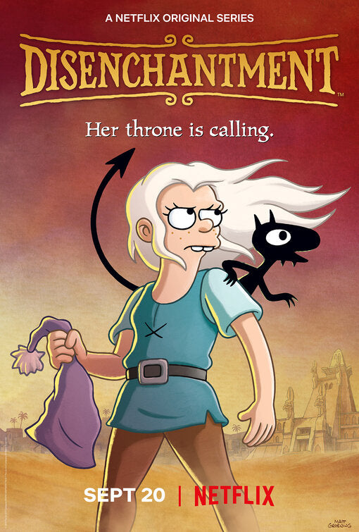 1000 piece jigsaw puzzle for tv poster: Disenchantment, ver3
