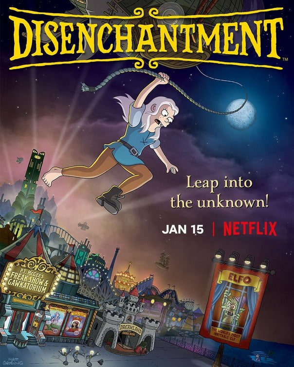1000 piece jigsaw puzzle for tv poster: Disenchantment, ver4