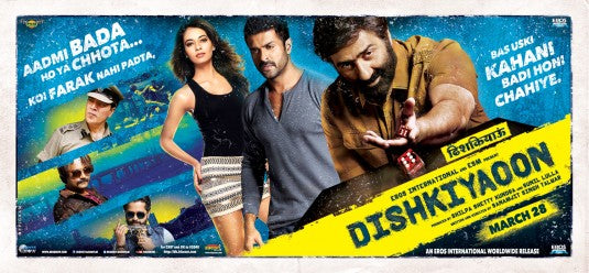 1000 piece jigsaw puzzle for the movie poster: Dishkiyaoon (2014) ver5