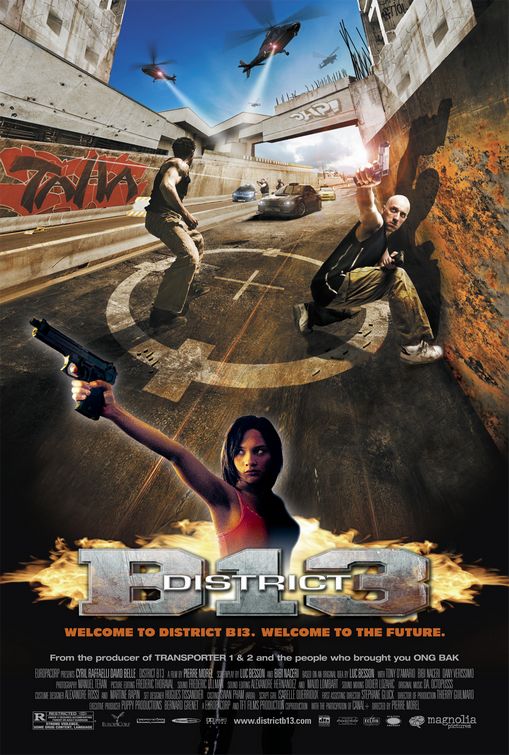 the movie poster: District B13 (2004)