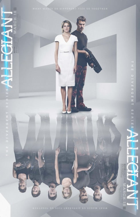 1000 piece jigsaw puzzle for the movie poster: The Divergent Series: Allegiant (2016) ver16
