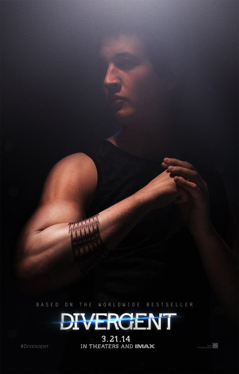 1000 piece jigsaw puzzle for the movie poster: Divergent (2014) ver7