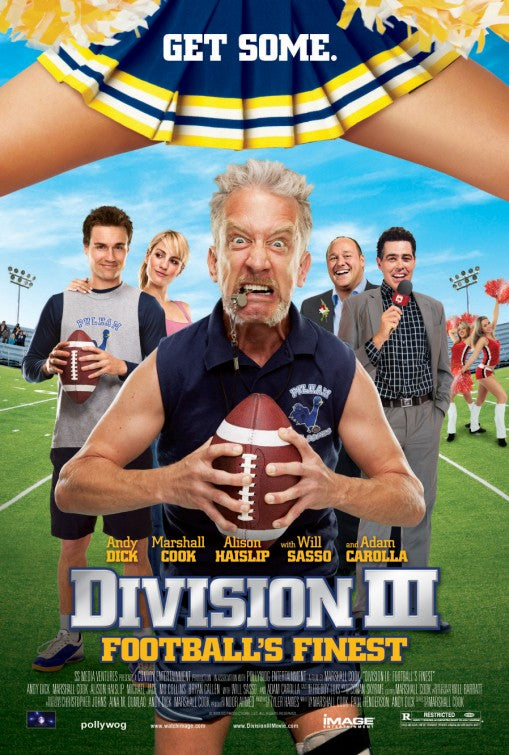 1000 piece jigsaw puzzle for the movie poster: Division III: Football's Finest (2011)