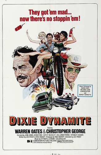 1000 piece jigsaw puzzle for the movie poster: Dixie Dynamite (1976)