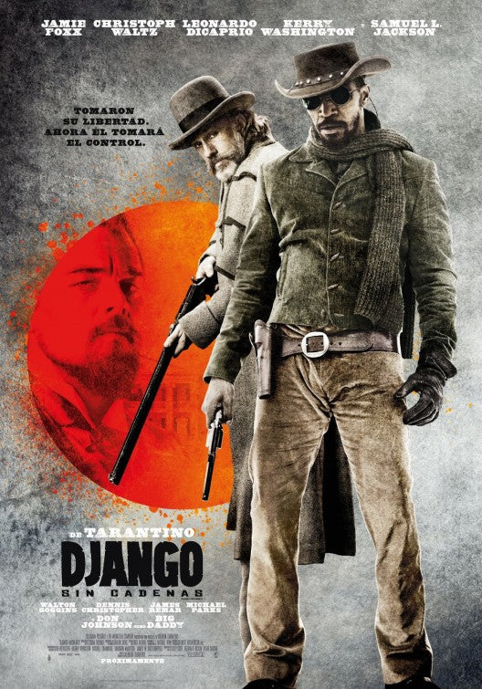 1000 piece jigsaw puzzle for the movie poster: Django Unchained (2012) ver8