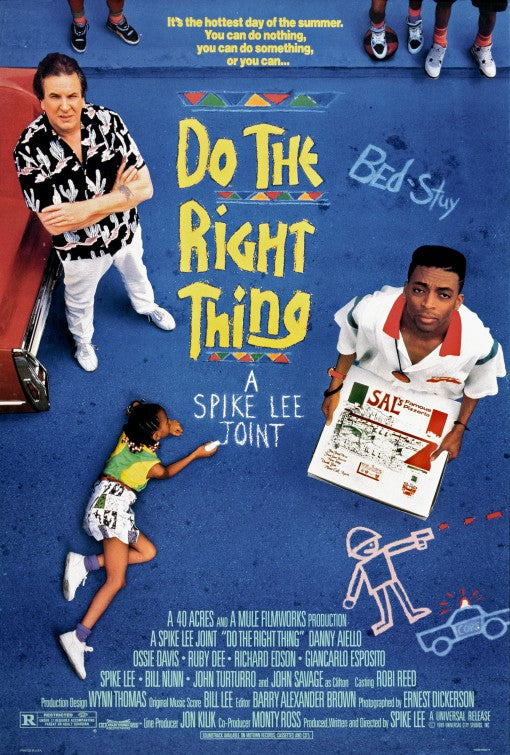 the movie poster: Do the Right Thing (1989)