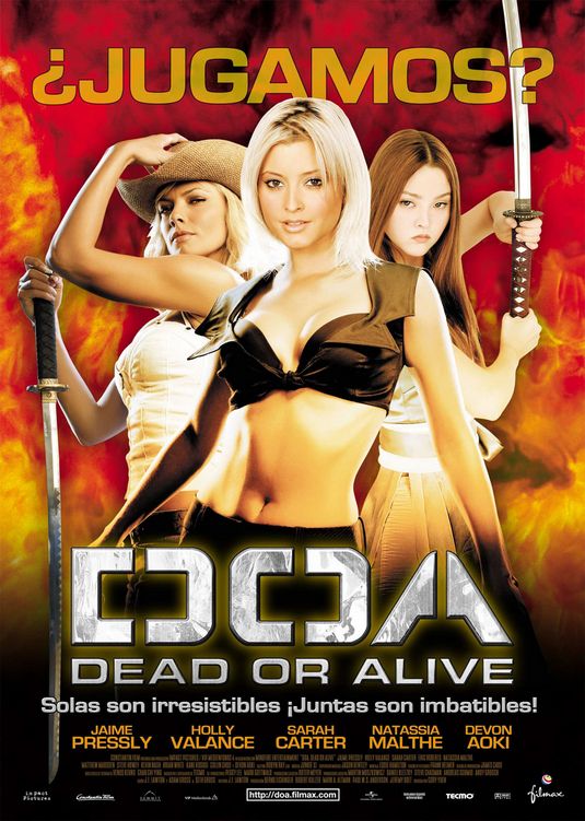 the movie poster: DOA: Dead or Alive (2007) ver14